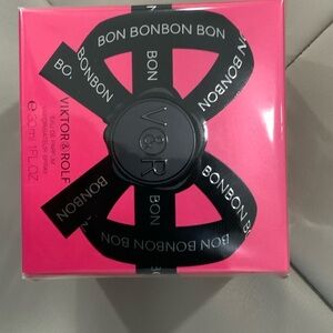 Viktor & Rolf Bonbon Perfume in Pink with Black Ribbon
